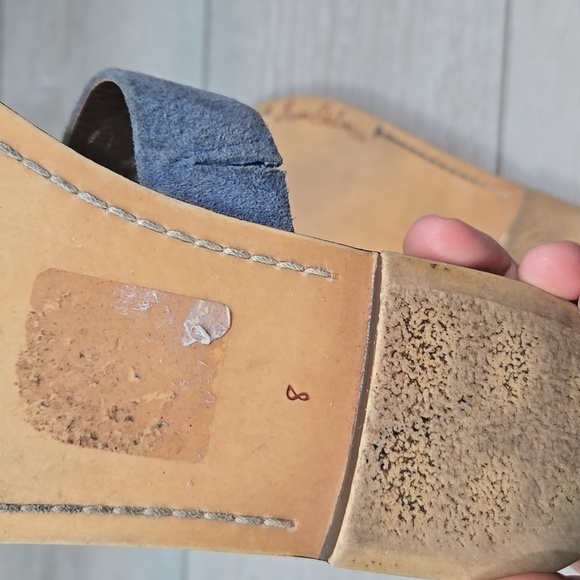 Sam Edelman Women Suede Double Strap Sandals Flats Shoes Sz 8M - Picture 9 of 10